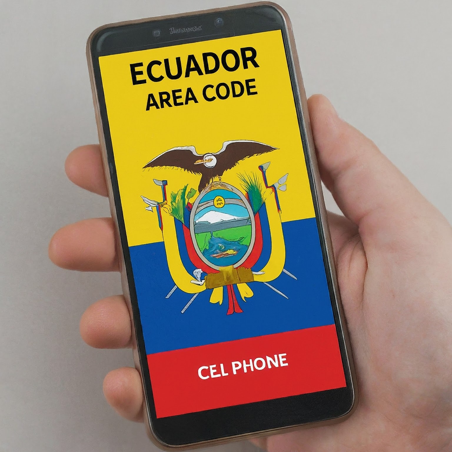 ecuador area code cell phone