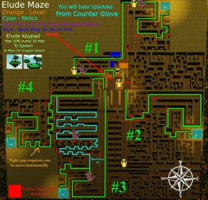 elude maze codes