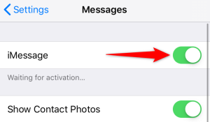 how to turn off message blocking