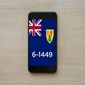 Turks and caicos country code