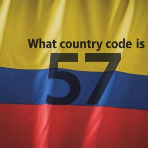What country code is 57