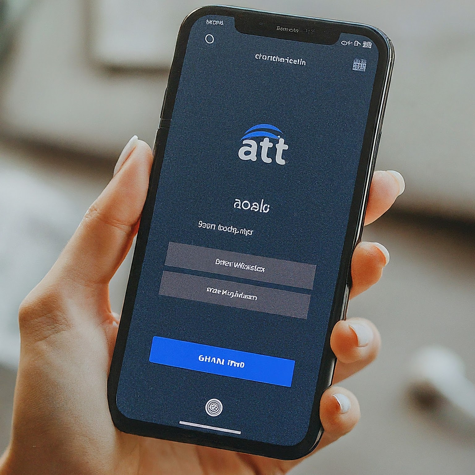 att log in