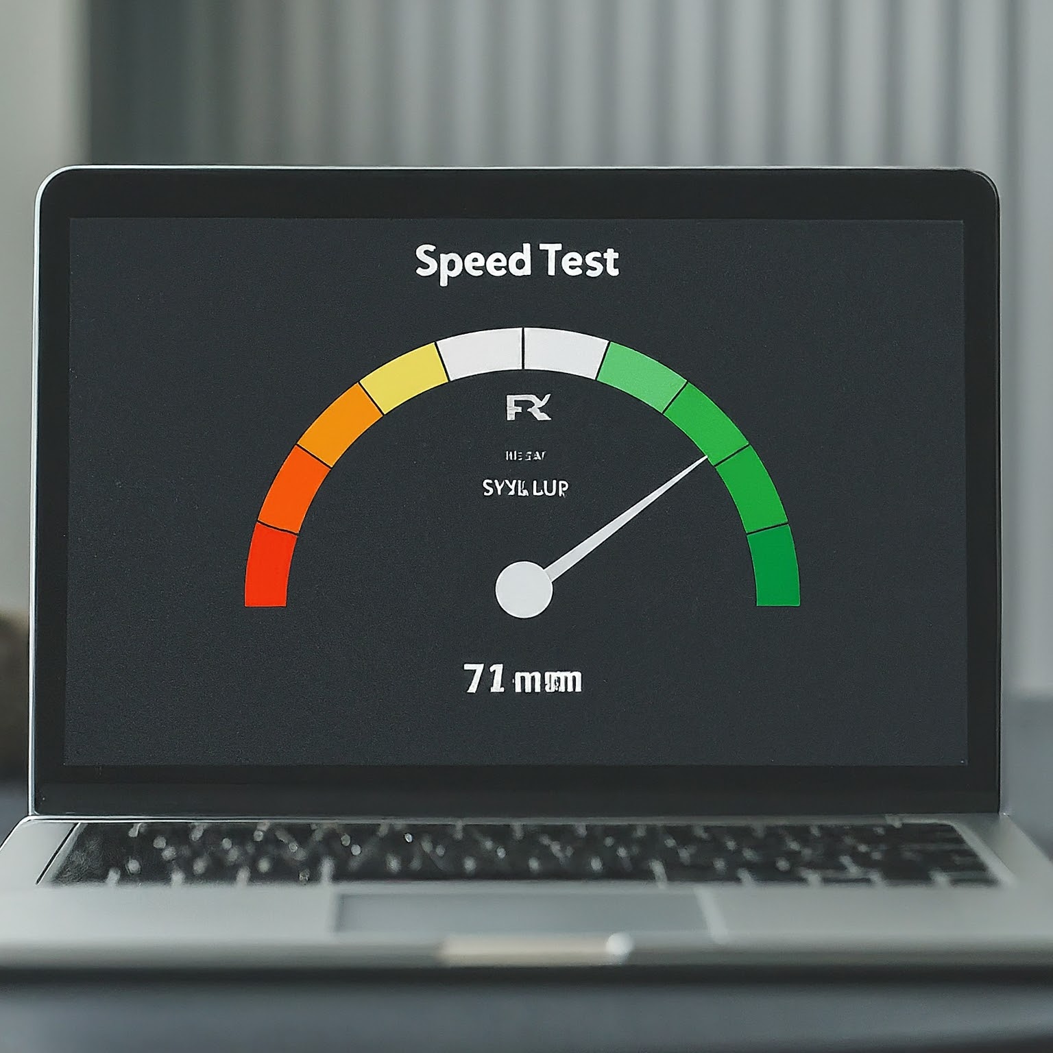 my speed test