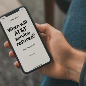 When will at&t service be restored