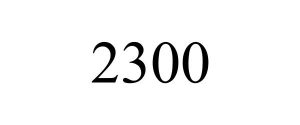 2300 text message