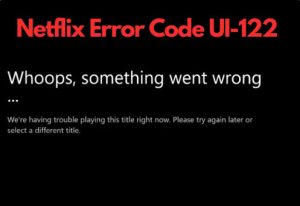 error code netflix