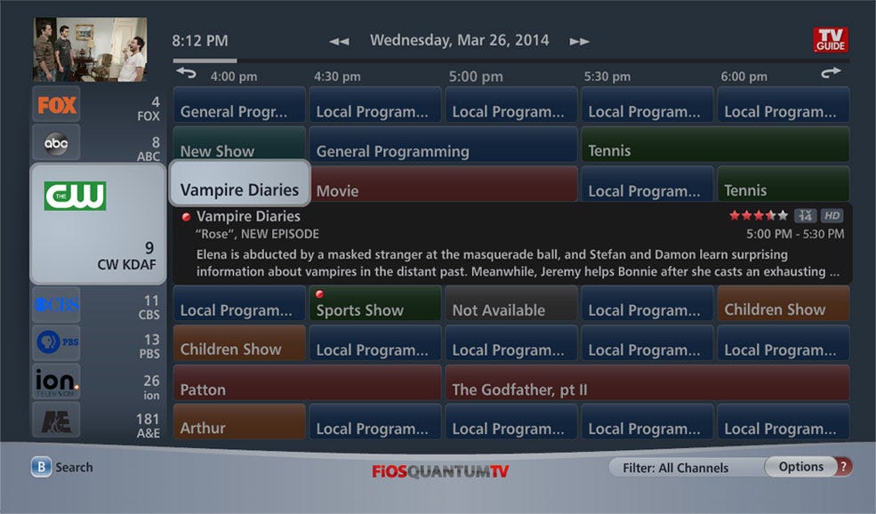 fios tv guide