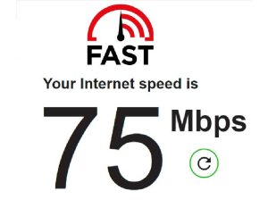 is 75 mbps fast