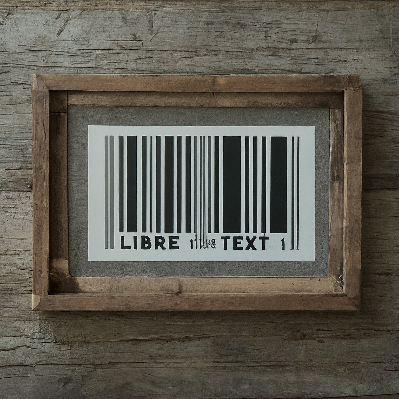 libre barcode 128 text