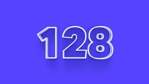 the 128 number