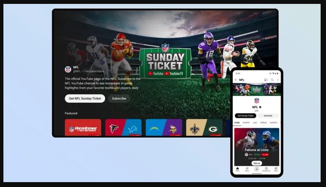 NFL Sunday Ticket 2024 - youtube
