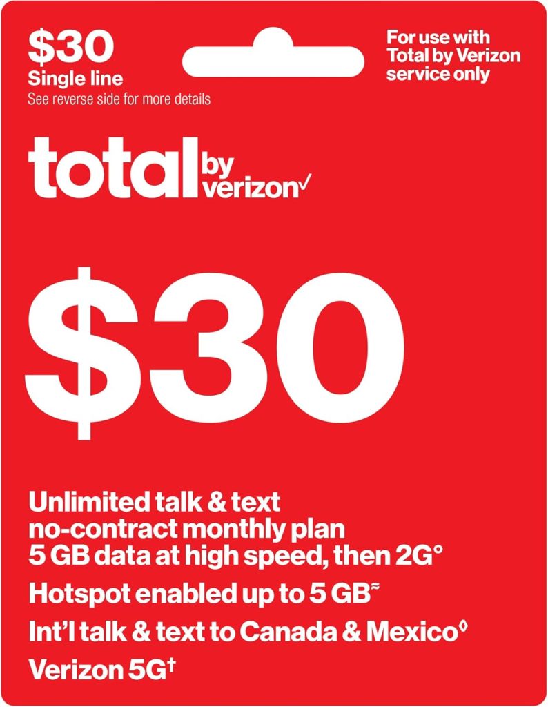 verizon 30 unlimited