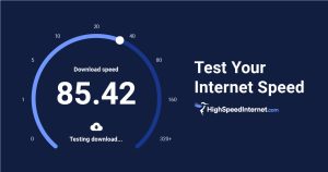 Verizon com speed test