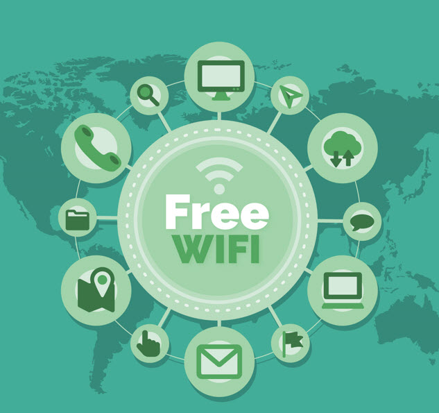 what places have free wifi