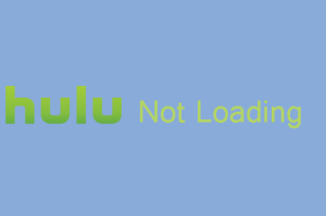 why won't hulu load