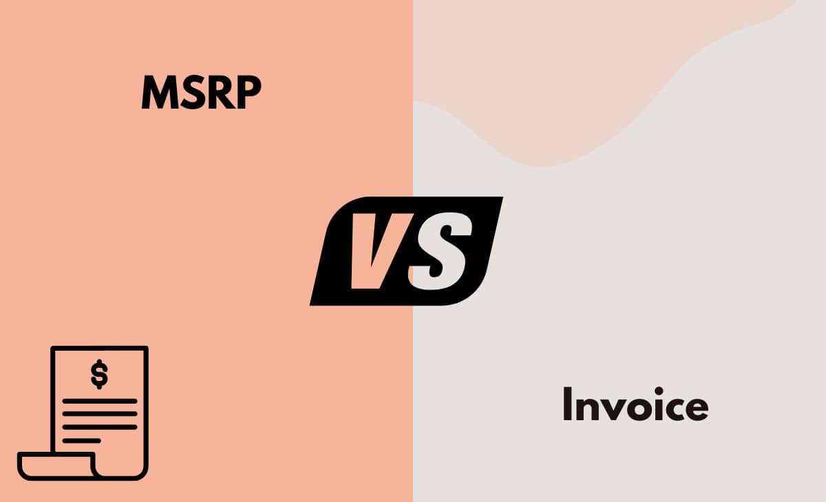 invoice vs msrp