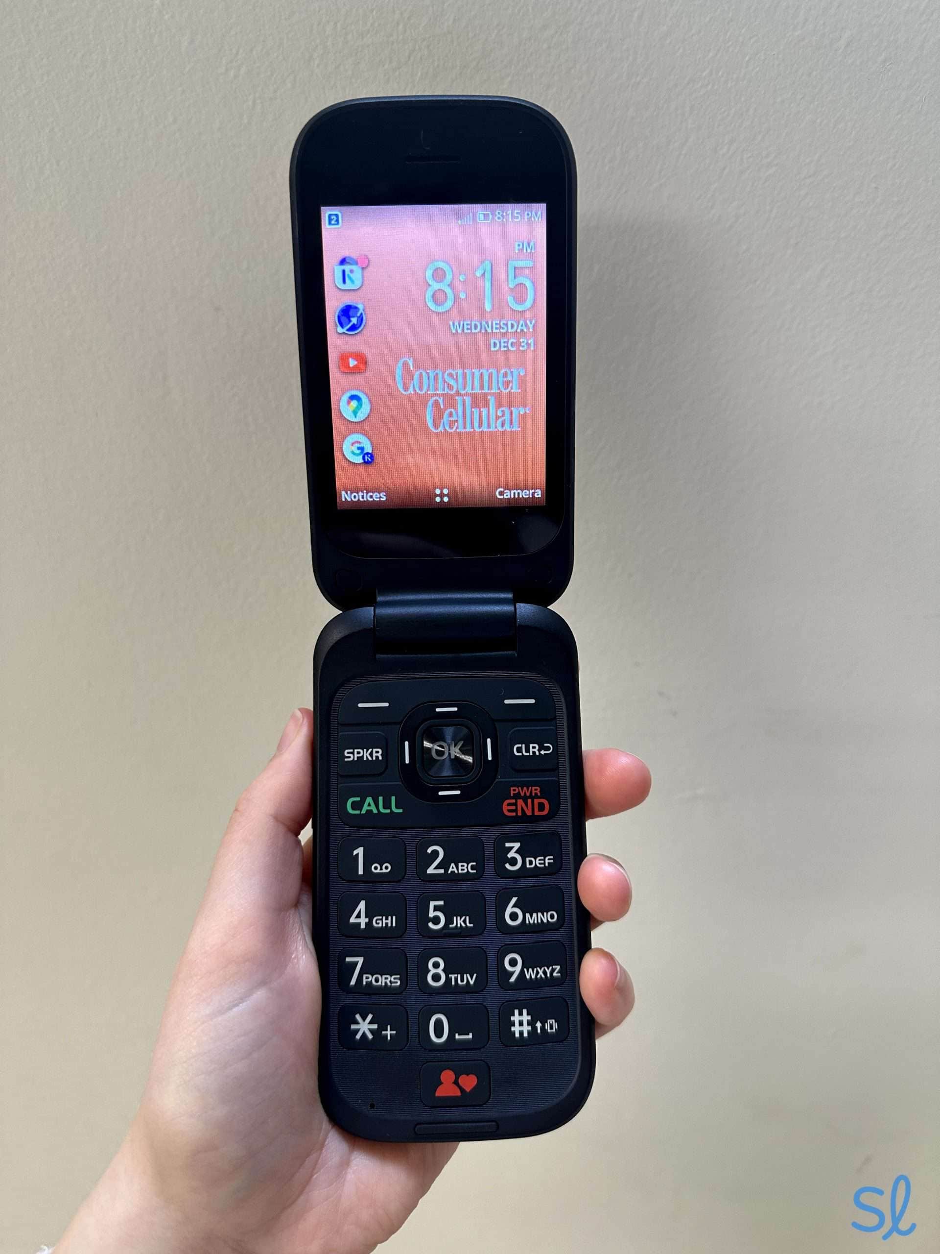 consumer cellular 4g flip phones