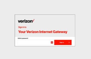 Verizon wifi login