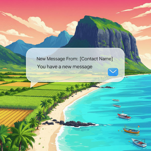 2300 mauritius incoming text