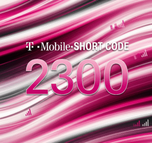 2300 text message blocked