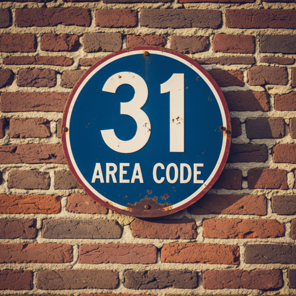 31 6 area code