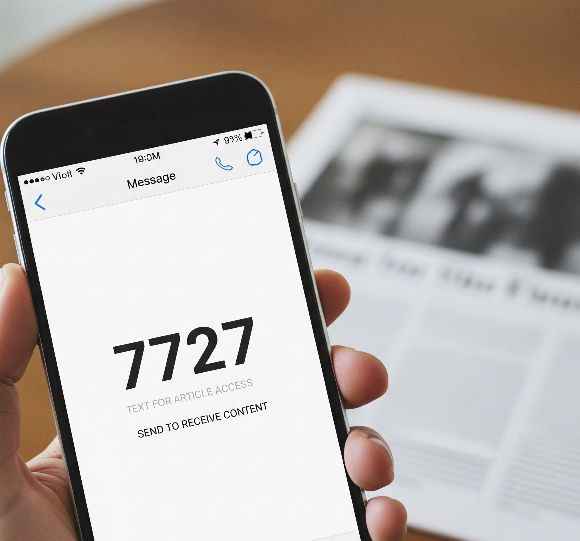 7727 short code