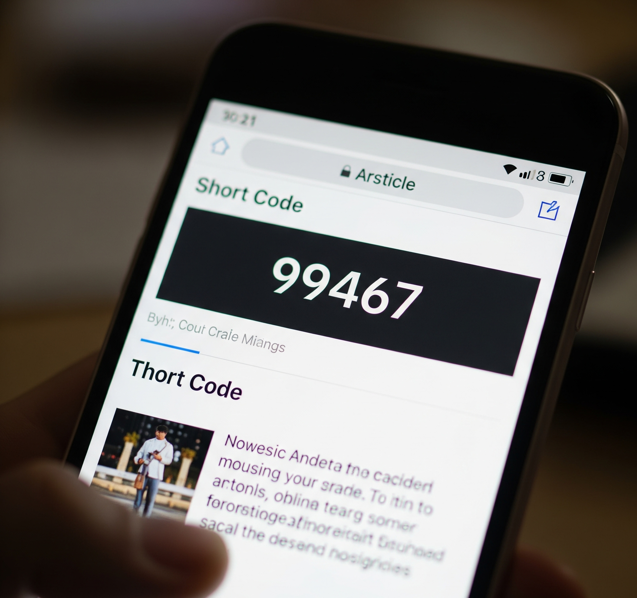 99467 short code