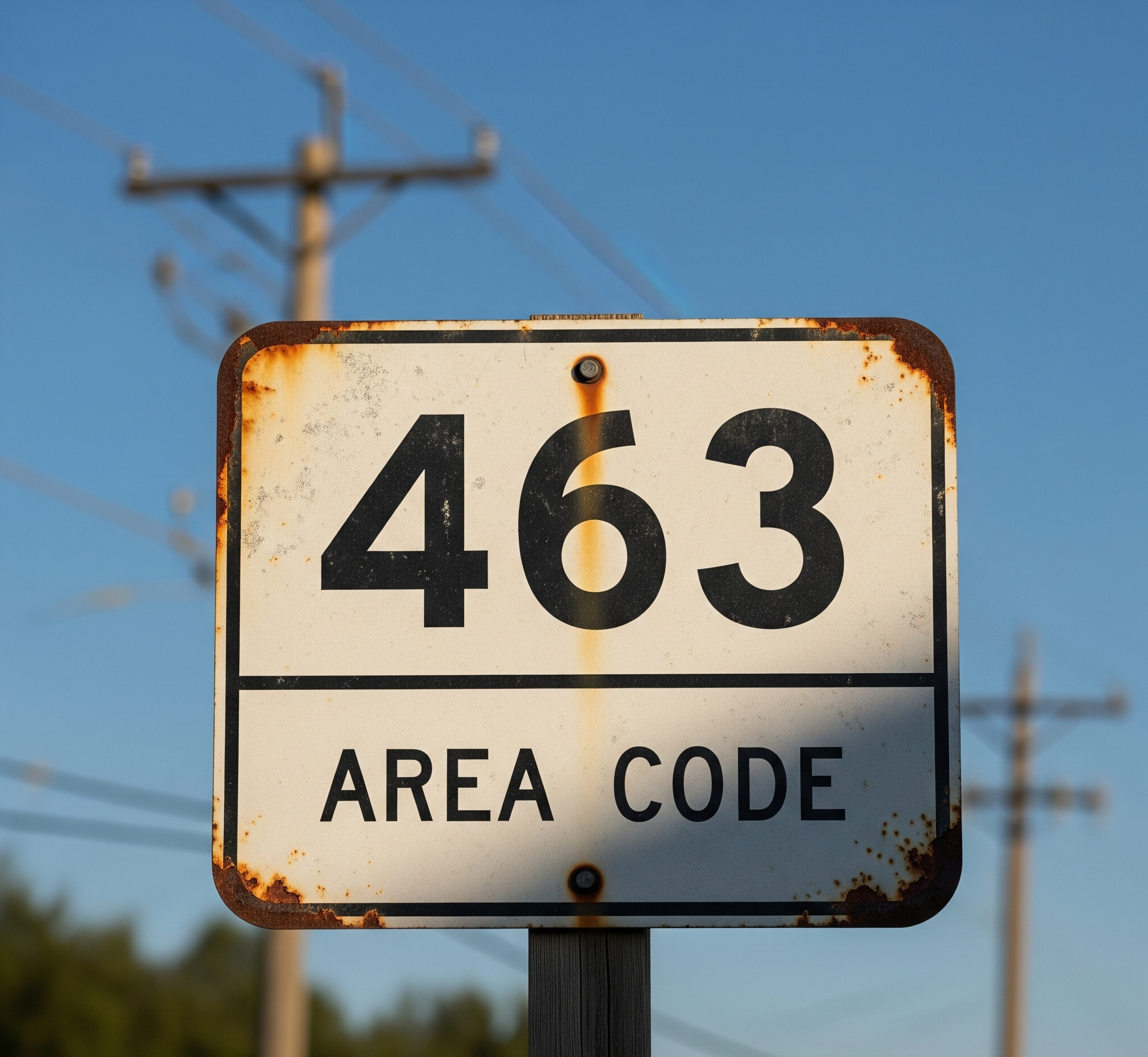 area code 463