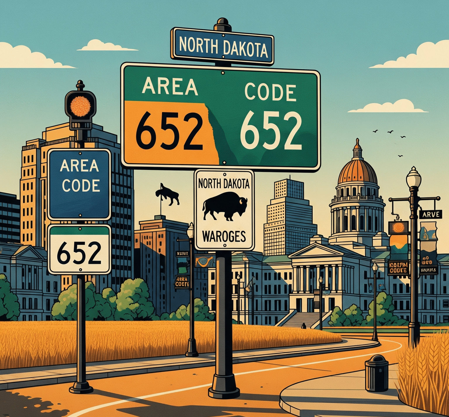 652 AREA CODE TIME ZONE visual data 7