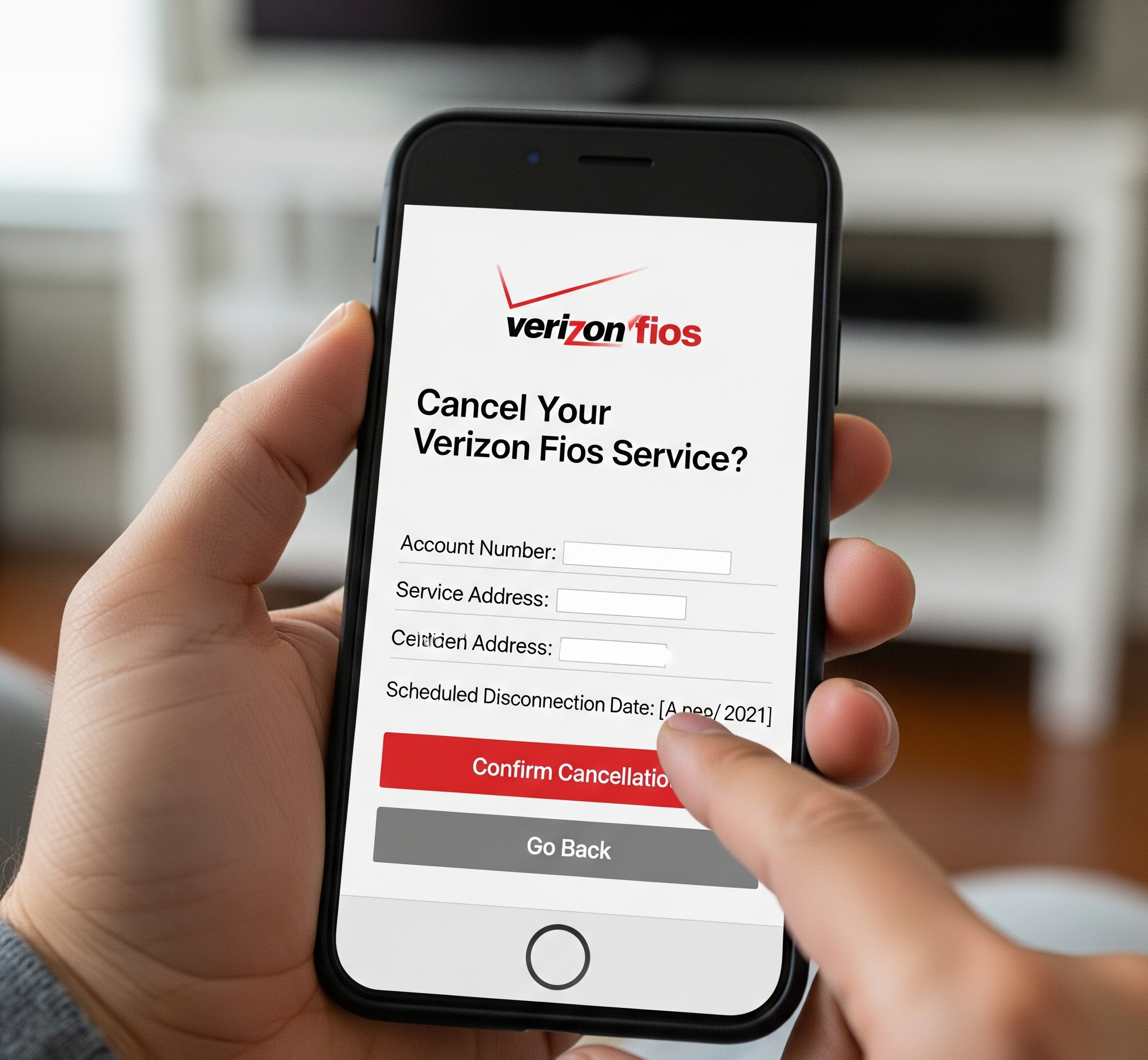cancel verizon fios