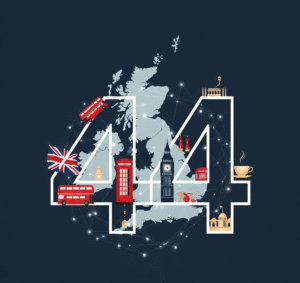 country code 44
