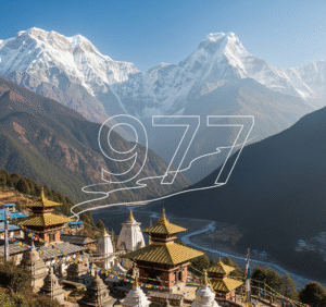 country code 977
