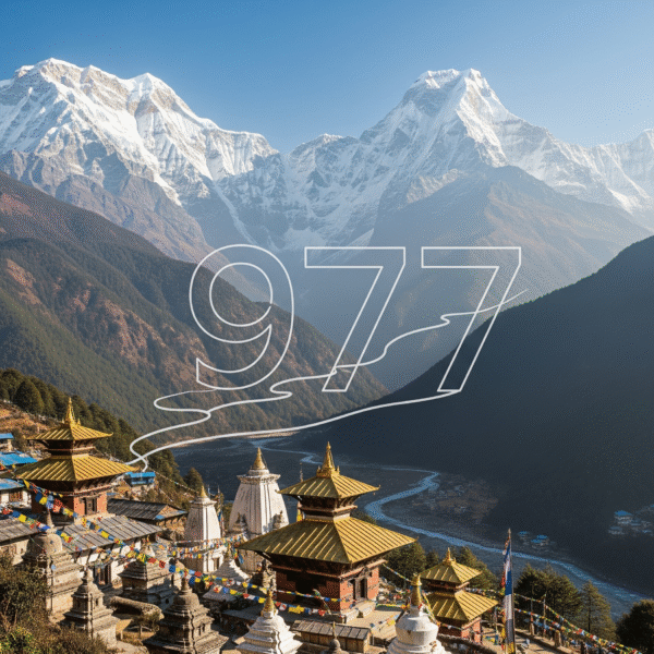 country code 977