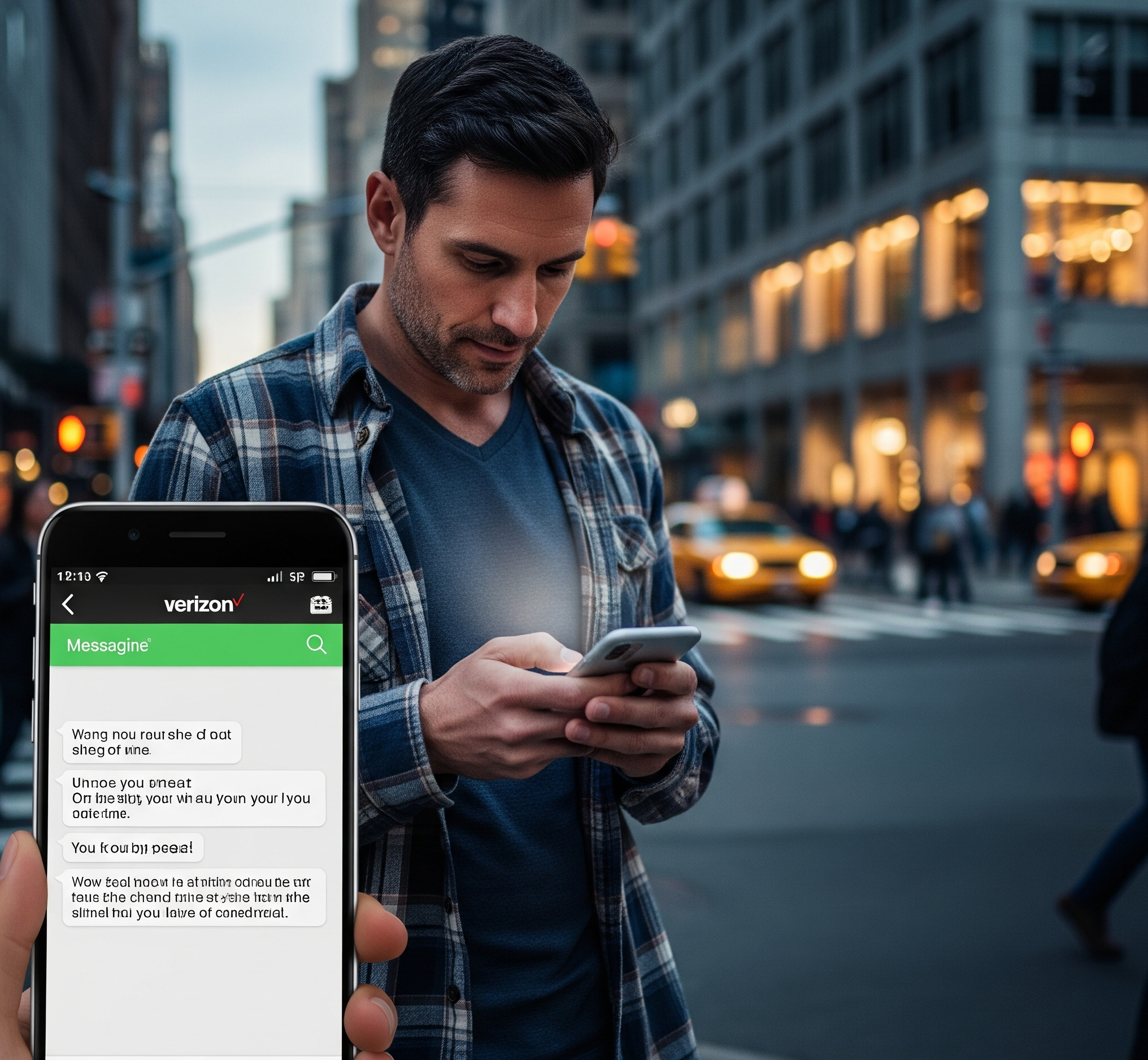 how find out how many texts in mont verizon