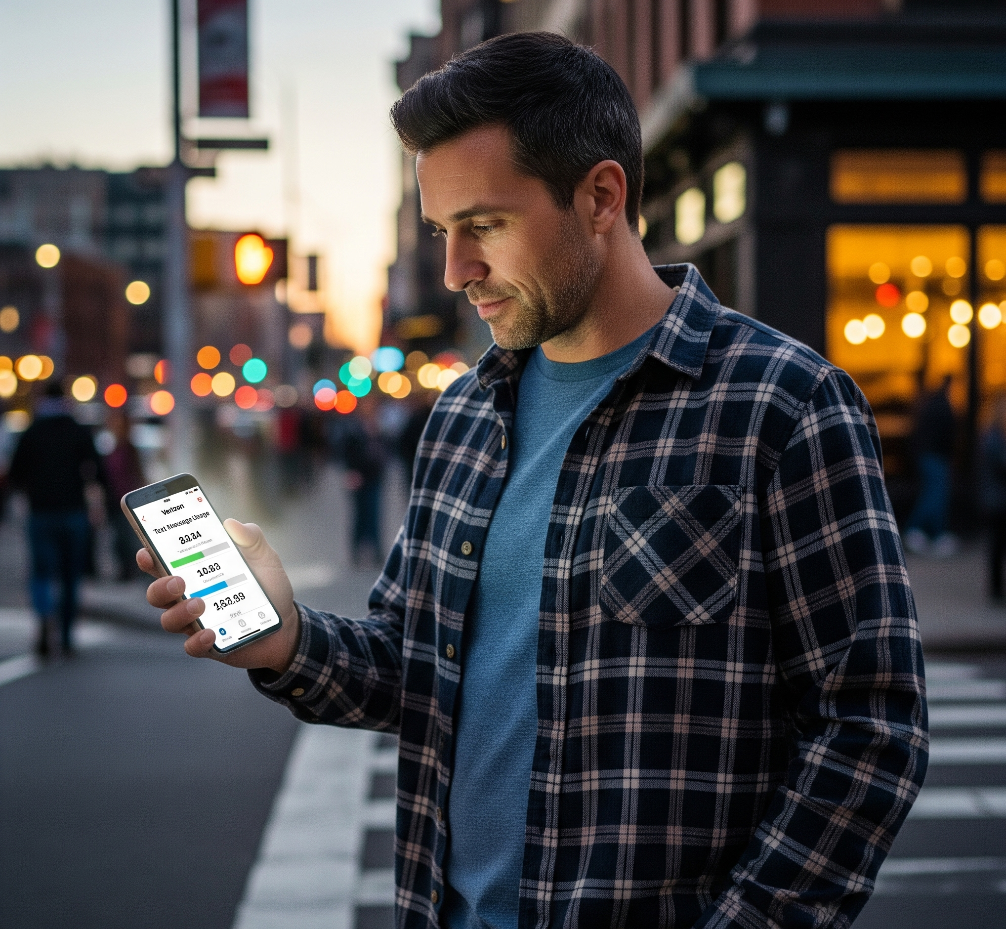 how find out how many texts in mont verizon