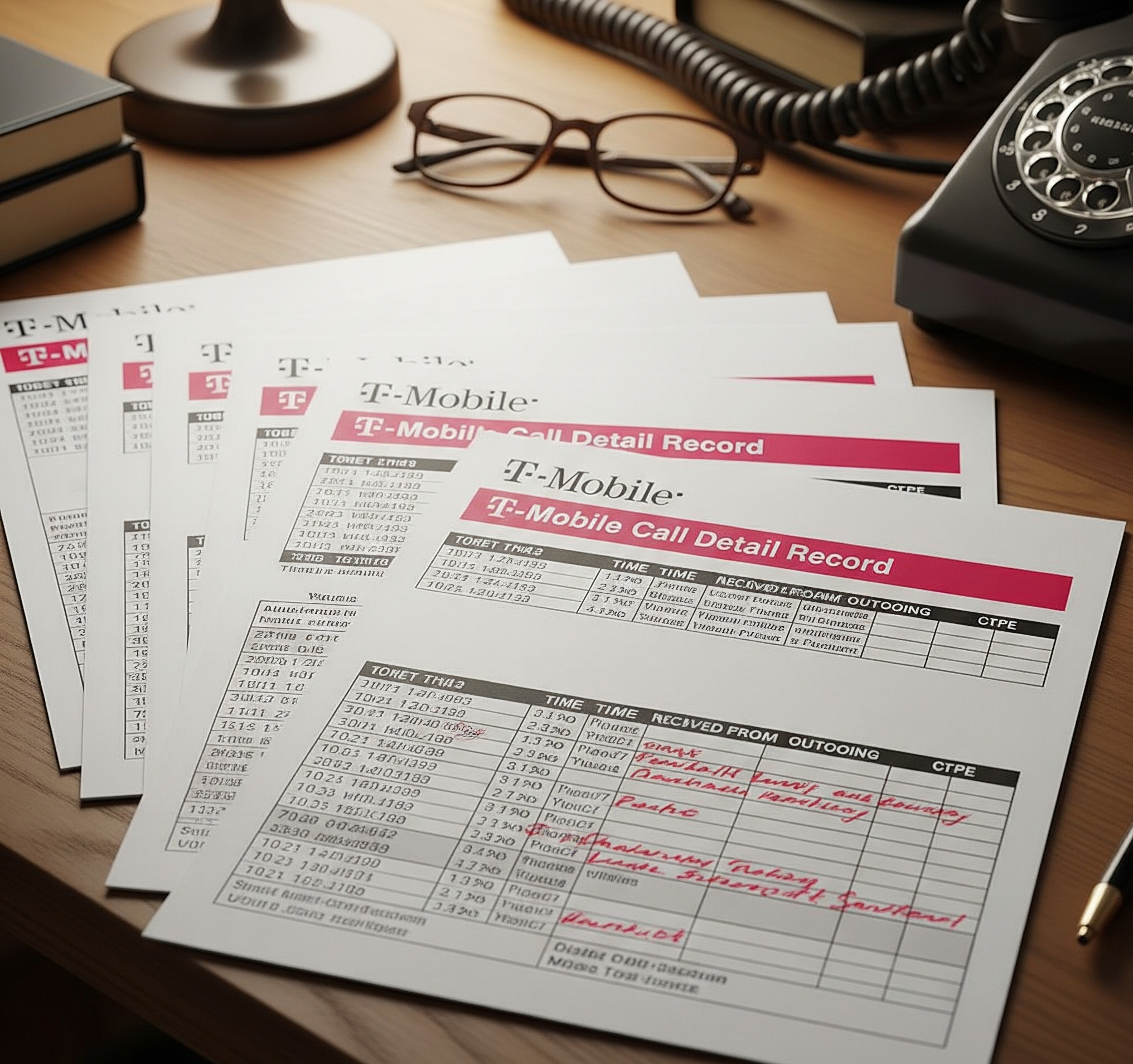 how to get phone records from tmobile