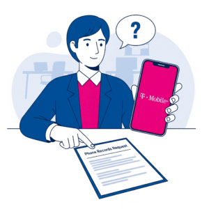how to get phone records from tmobile