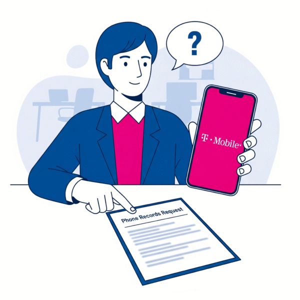 how to get phone records from tmobile
