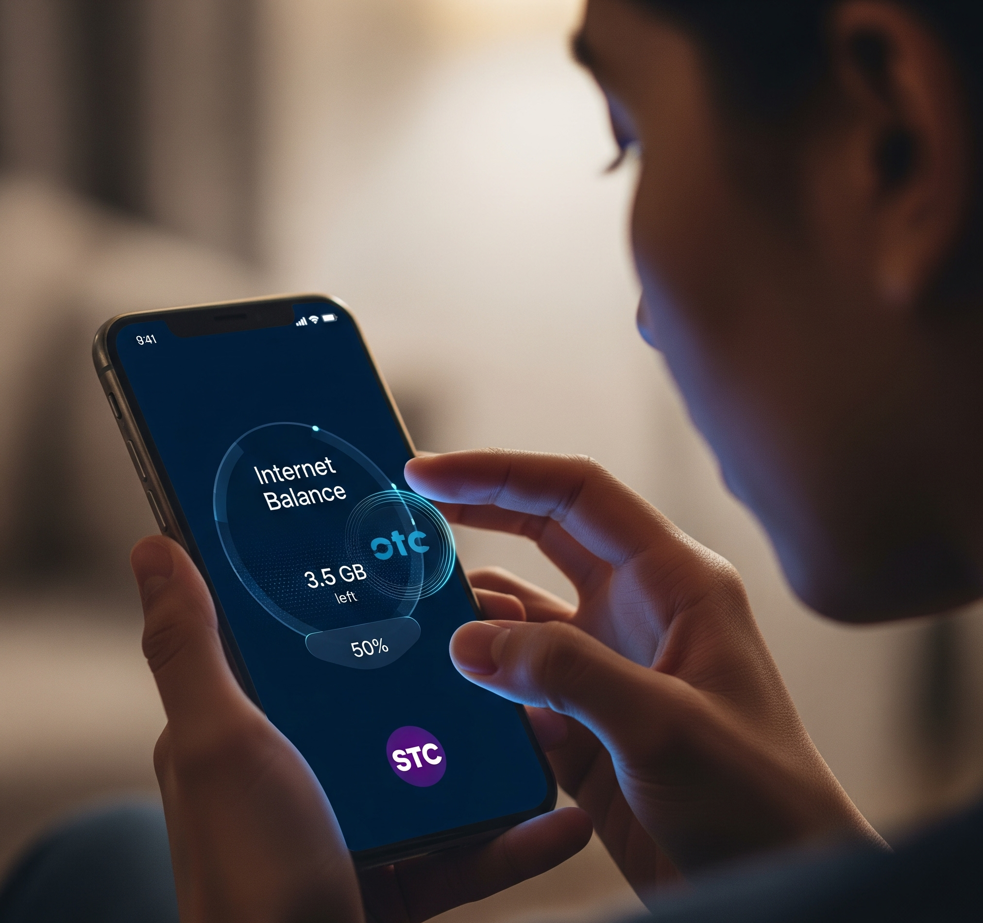 stc internet balance check