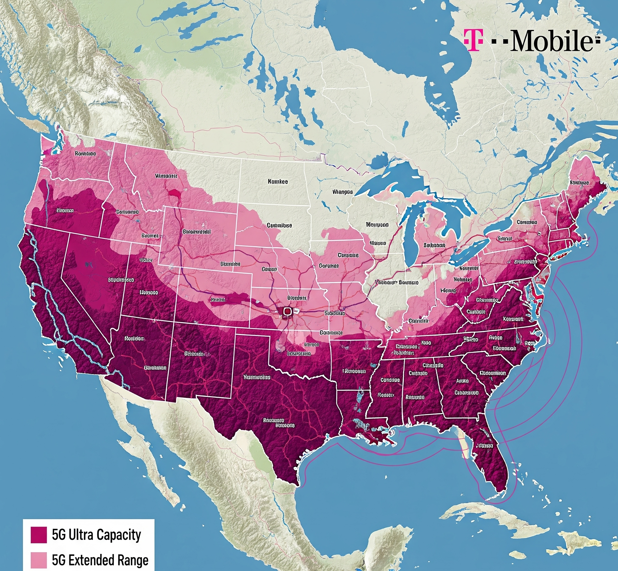 t mobile coverage vs verizon