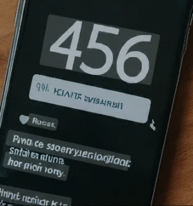 text message from 456