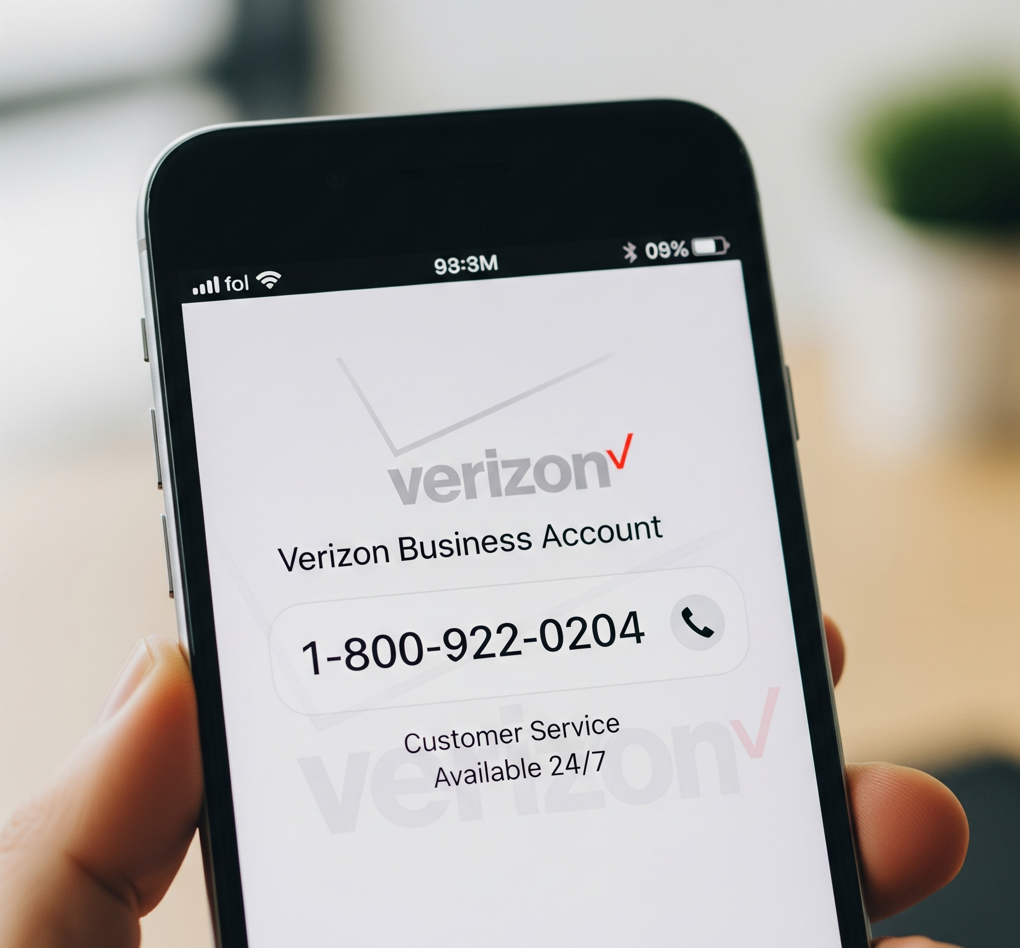 verizon business account phone number