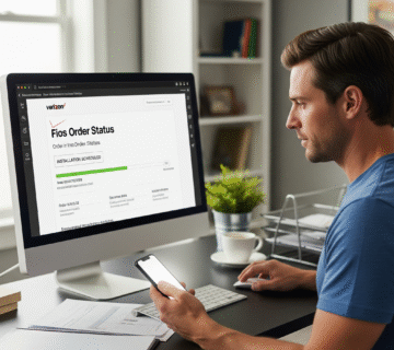 verizon fios order status