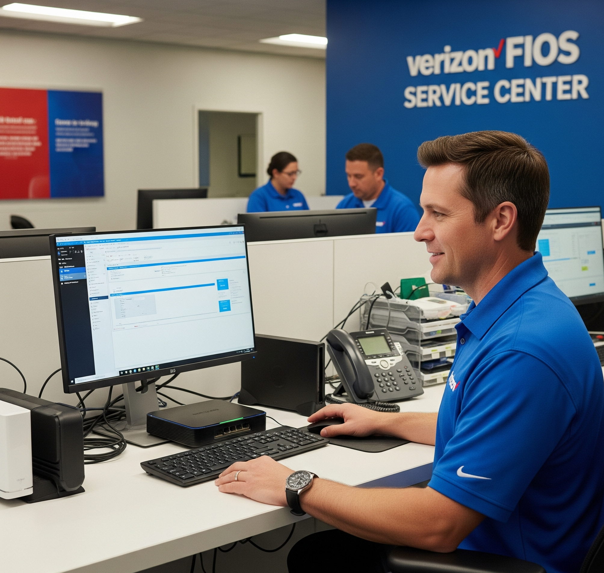 verizon fios service center