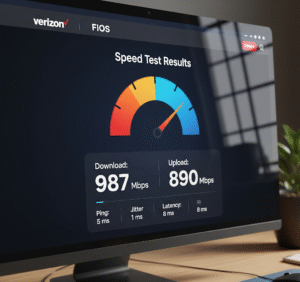 Verizon fios speed test