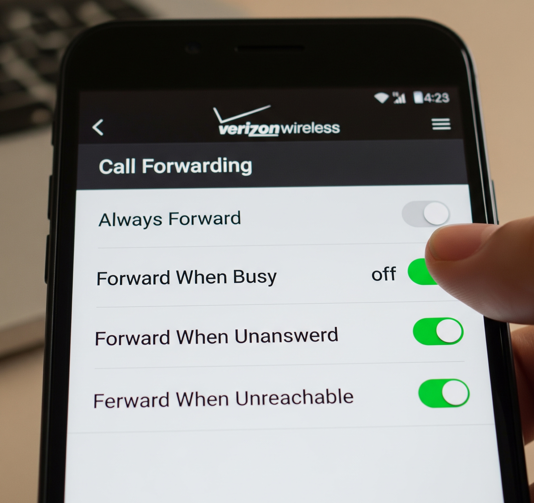 verizon wireless call forwarding