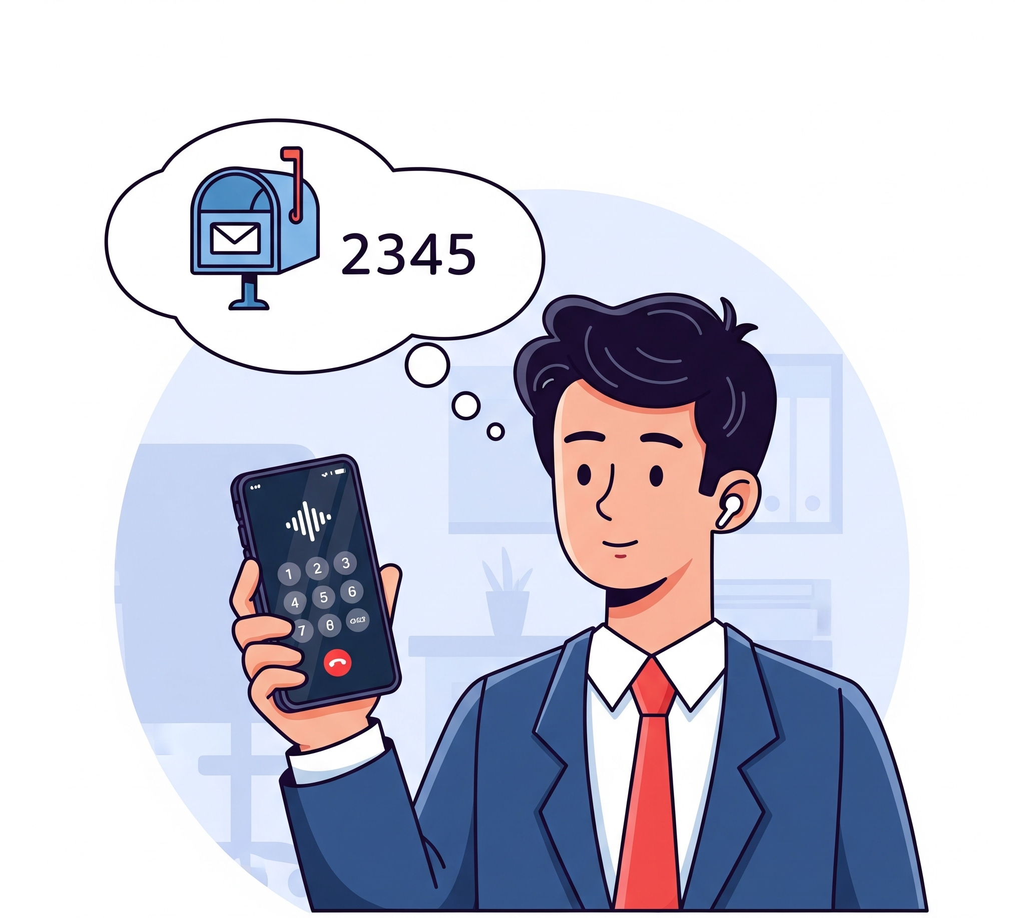 voice mailbox number