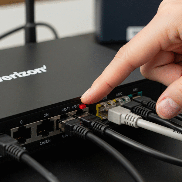 where is factory reset on verizon fios router