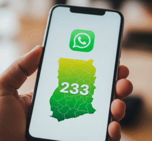 233 country code whatsapp