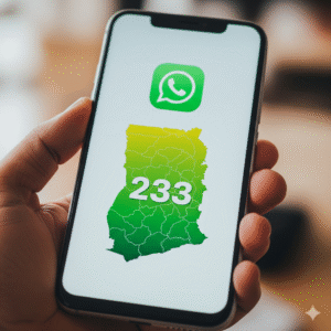 233 country code whatsapp